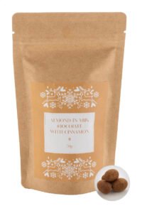 AP65434 migdały z czekoladą i cynamonem, 70 g
