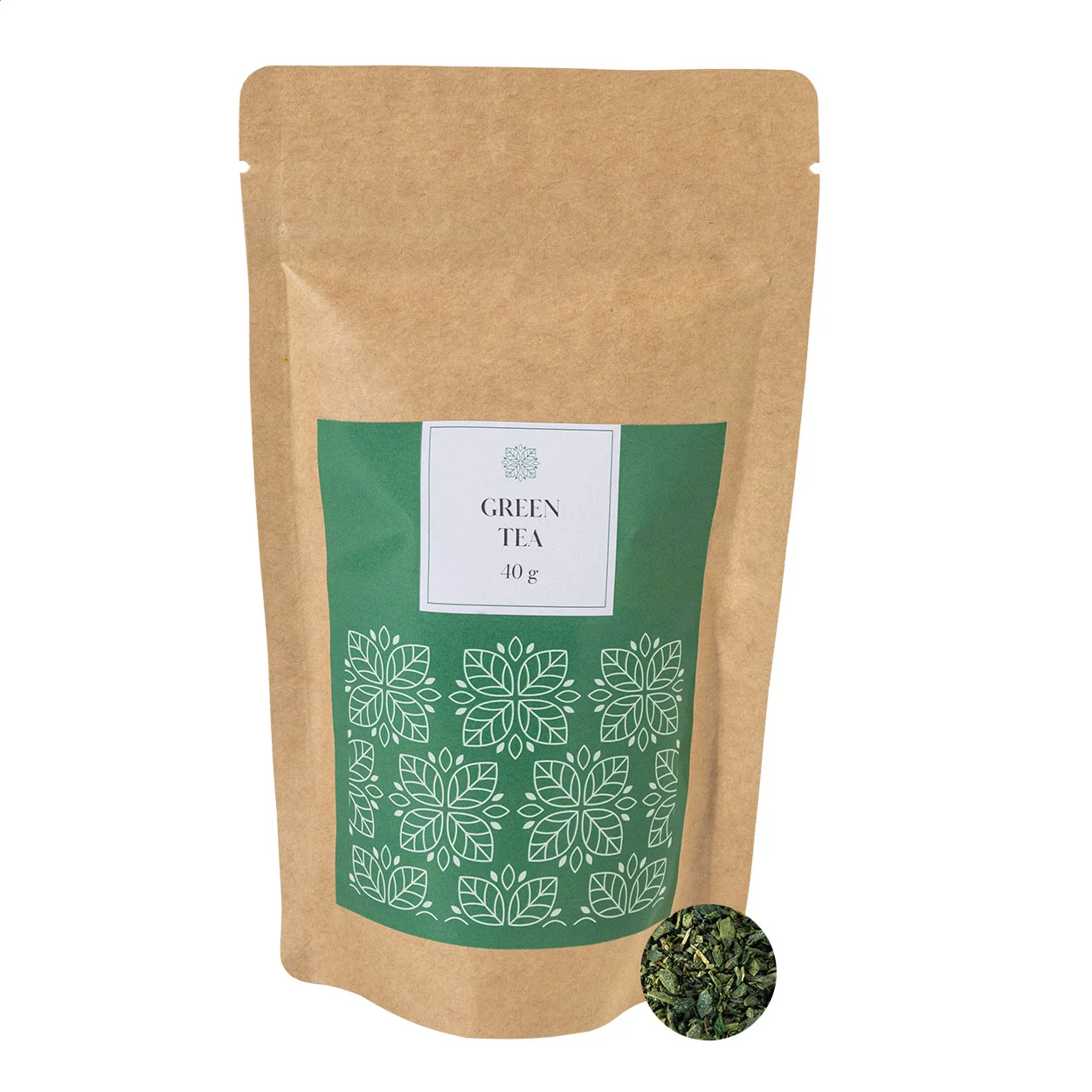 herbata liściasta luzem, 40g - herbata zielona
