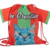 personalizowany worek ze sznurkami dla dzieci