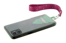 AP716798__FC1 personalizowana smycz RPET na nadgarstek z uchwytem na telefon