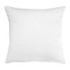 White pillow isolated, pillow on a white background, pillow staked against white background personalizowana poszewka na poduszkę