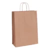 Two paper shopping bags with handles torba papierowa
