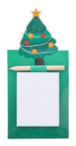 AP800119-07 Świąteczny notatnik magnetyczny, choinka