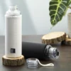 szklana butelka z recyklingu