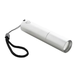 latarka akumulatorowa z recyklingowanego aluminium