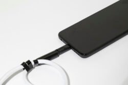 smycz na nadgarstek, uchwyt na telefon, kabel 60W RPET