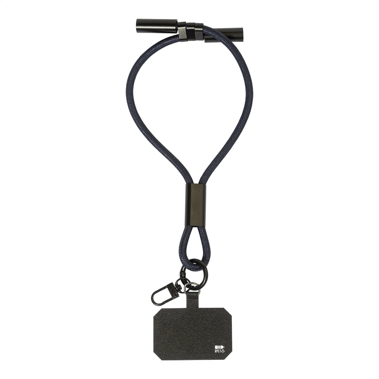 smycz na nadgarstek, uchwyt na telefon, kabel 60W RPET