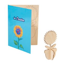 AP715048-B niestandardowa pocztówka z puzzlami, kwiat