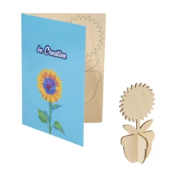 AP715048-B niestandardowa pocztówka z puzzlami, kwiat